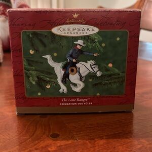 Hallmark The Lone Ranger Christmas ornament cowboy